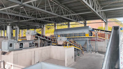 Proyek Penyaringan Material Pembangkit Listrik di Portugal